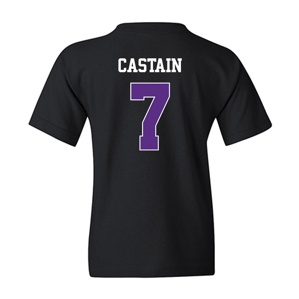 TCU - NCAA Women's Soccer : Seven Castain - Classic Shersey Youth T-Shirt-1