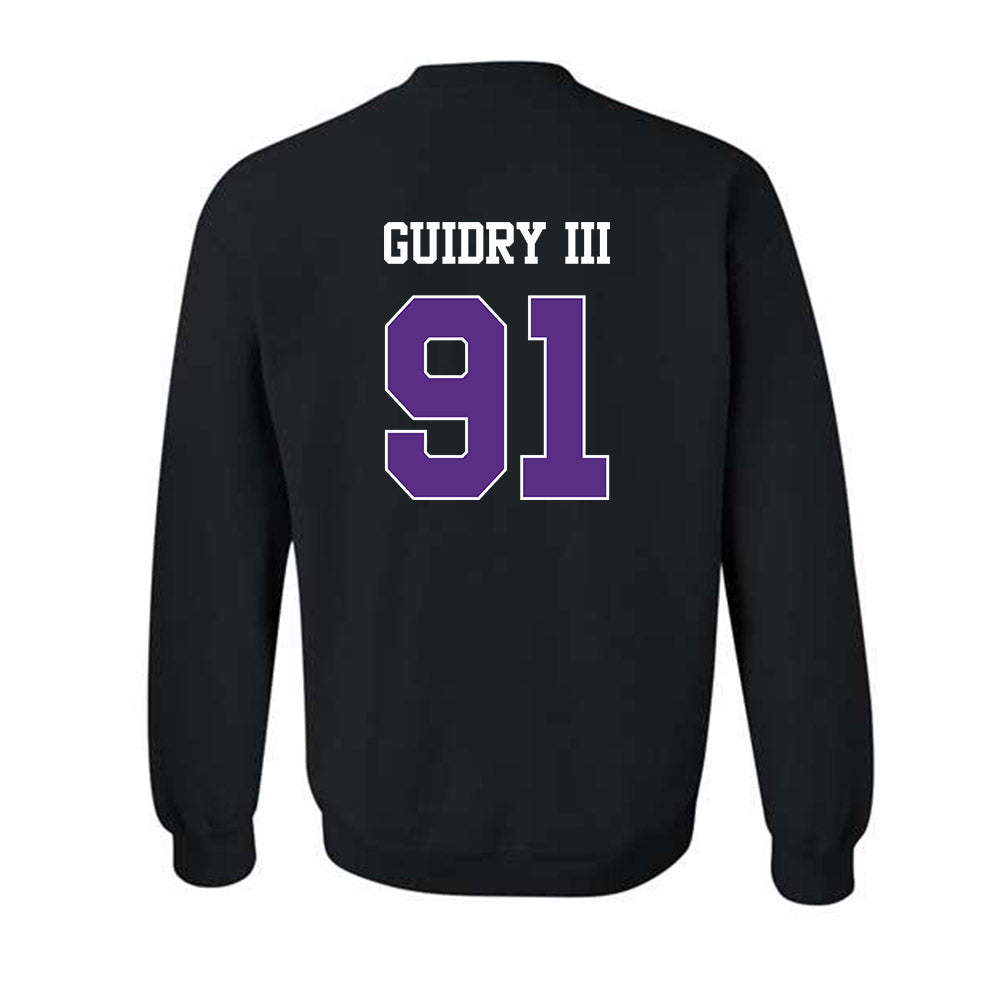 TCU - NCAA Football : Floyd Guidry III - Classic Shersey Crewneck Sweatshirt-1