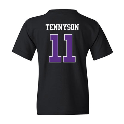 TCU - NCAA Men's Basketball : Trevian Tennyson - Classic Shersey Youth T-Shirt-1