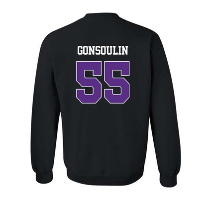 TCU - NCAA Men's Basketball : Zach Gonsoulin - Classic Shersey Crewneck Sweatshirt-1