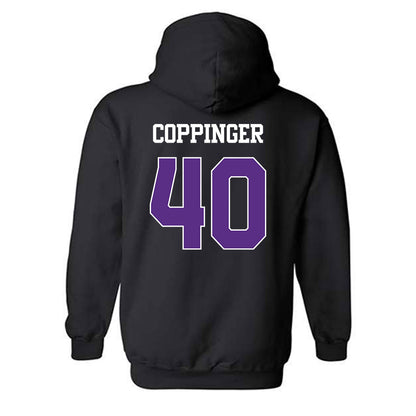 TCU - NCAA Football : Thomas Coppinger - Classic Shersey Hooded Sweatshirt-1