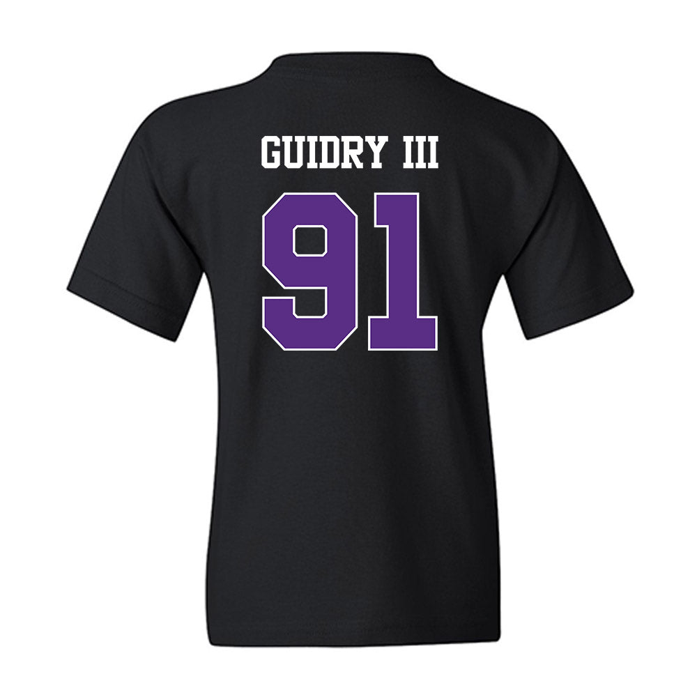 TCU - NCAA Football : Floyd Guidry III - Classic Shersey Youth T-Shirt-1