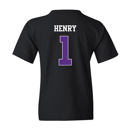 TCU - NCAA Men's Track & Field : Giovouni Henry - Classic Shersey Youth T-Shirt-1