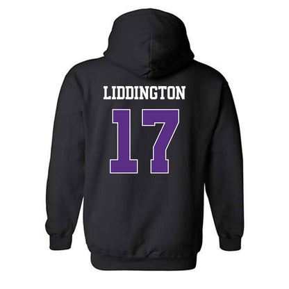 TCU - NCAA Baseball : Rob Liddington - Classic Shersey Hooded Sweatshirt-1