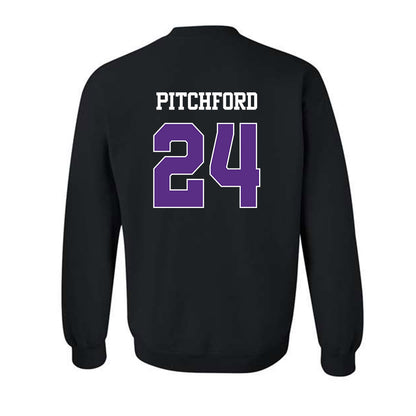 TCU - NCAA Football : Joe Pitchford - Classic Shersey Crewneck Sweatshirt-1