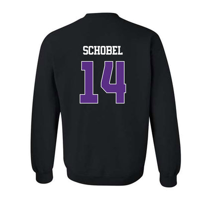 TCU - NCAA Football : John Schobel - Classic Shersey Crewneck Sweatshirt-1