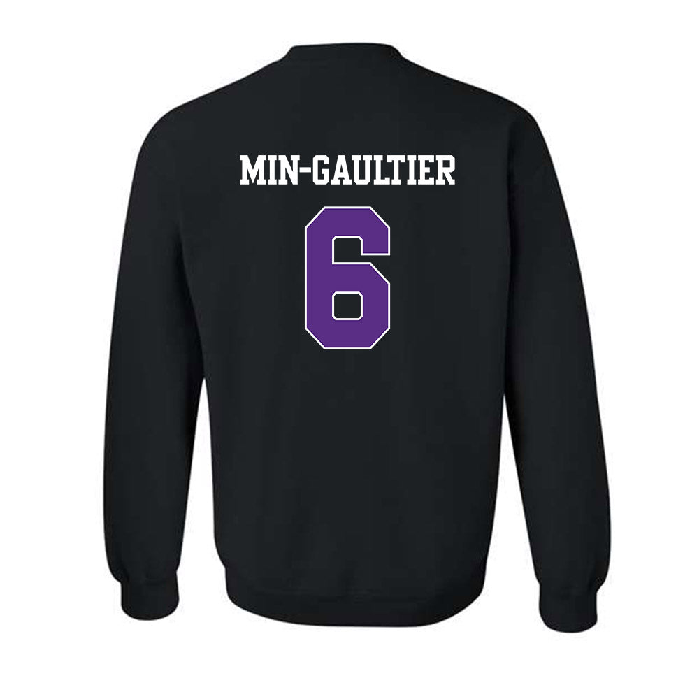 TCU - NCAA Women's Golf : Camille Min-Gaultier - Classic Shersey Crewneck Sweatshirt-1
