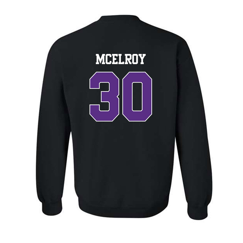 TCU - NCAA Men's Basketball : Drew McElroy - Classic Shersey Crewneck Sweatshirt-1