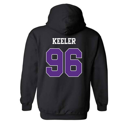 TCU - NCAA Football : Cal Keeler - Classic Shersey Hooded Sweatshirt-1