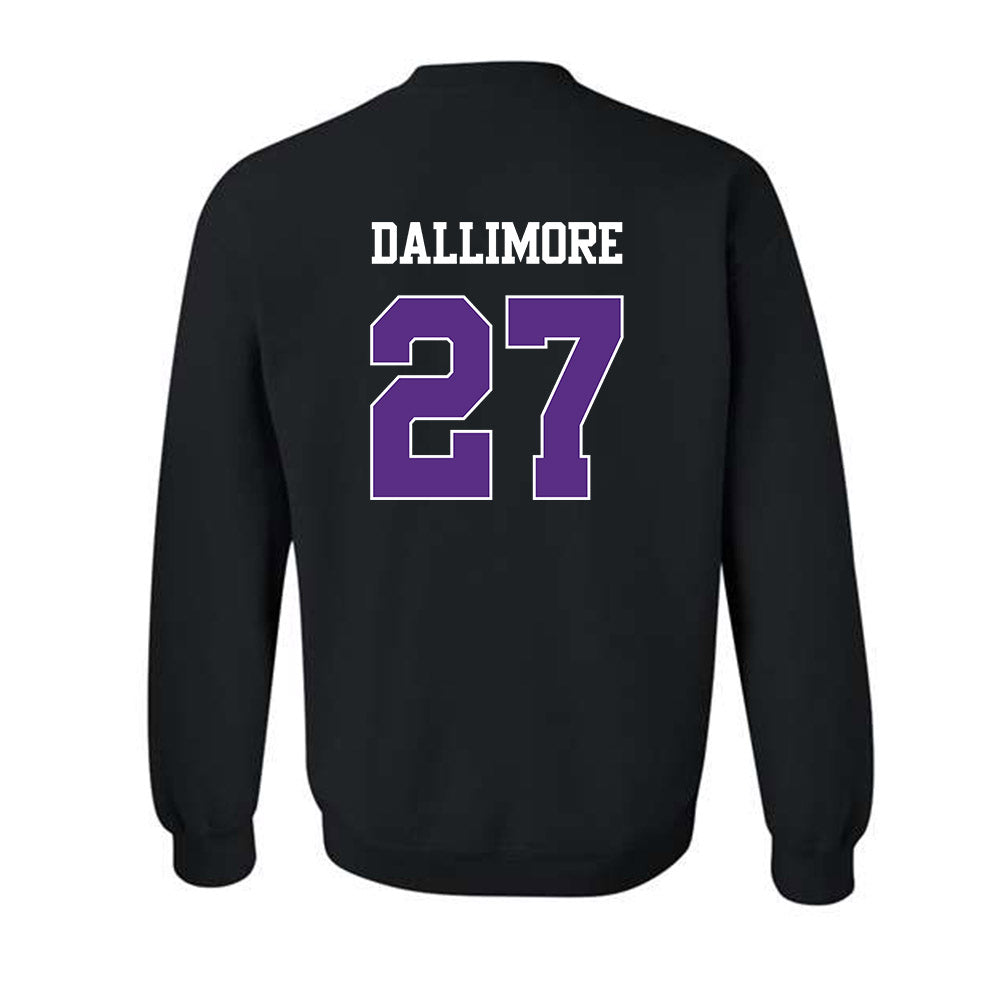 TCU - NCAA Baseball : Brady Dallimore - Classic Shersey Crewneck Sweatshirt-1