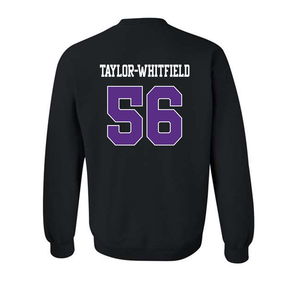 TCU - NCAA Football : Benjamin Taylor-Whitfield - Classic Shersey Crewneck Sweatshirt-1
