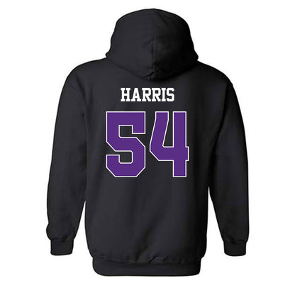 TCU - NCAA Football : Quinton Harris - Classic Shersey Hooded Sweatshirt-1