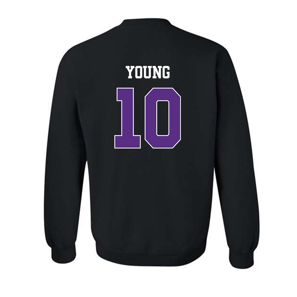 TCU - NCAA Women's Volleyball : Mikala Young - Classic Shersey Crewneck Sweatshirt-1