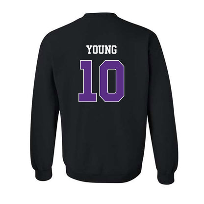 TCU - NCAA Women's Volleyball : Mikala Young - Classic Shersey Crewneck Sweatshirt-1