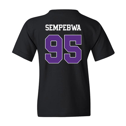 TCU - NCAA Football : Caleb Sempebwa - Classic Shersey Youth T-Shirt-1