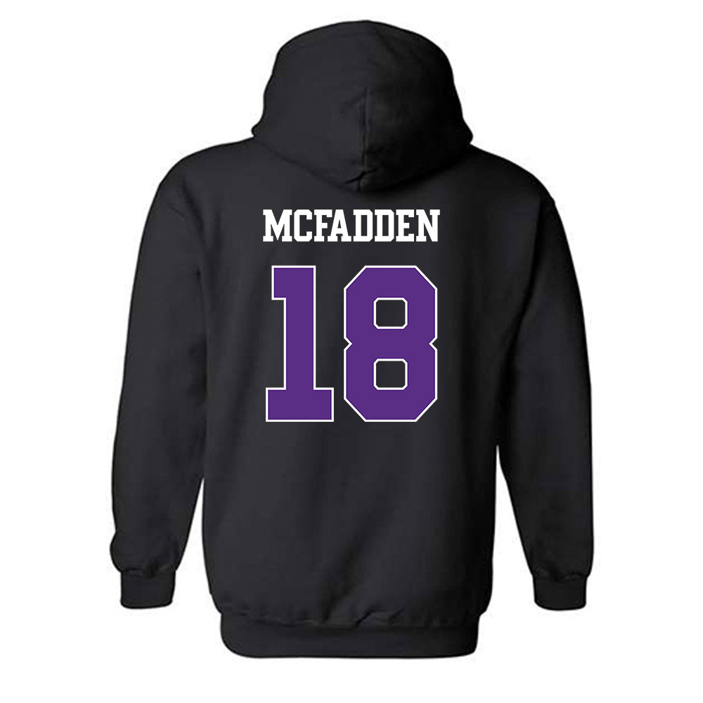 TCU - NCAA Football : Kaden McFadden - Classic Shersey Hooded Sweatshirt-1