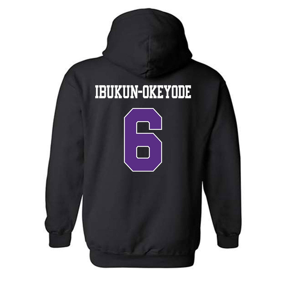 TCU - NCAA Football : Micheal Ibukun-Okeyode - Classic Shersey Hooded Sweatshirt-1