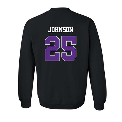 TCU - NCAA Baseball : Nolan Johnson - Classic Shersey Crewneck Sweatshirt-1