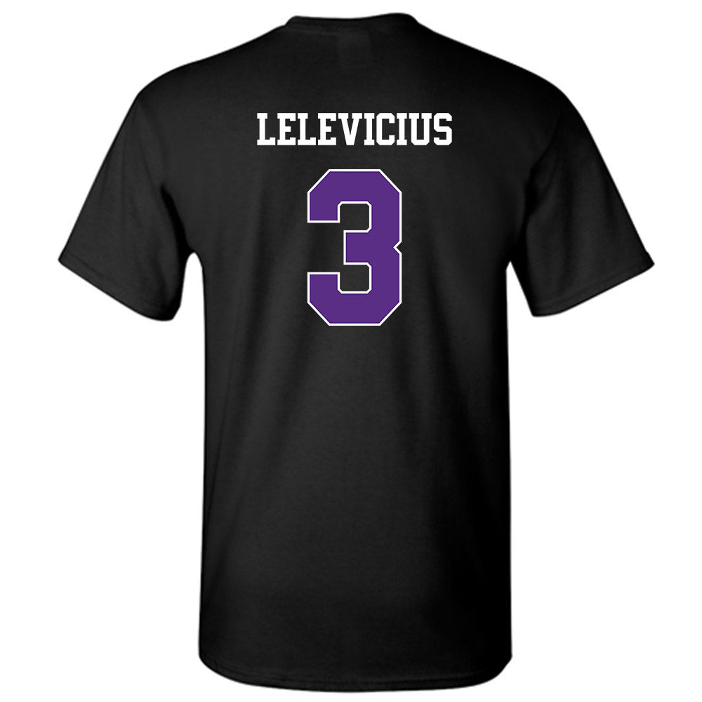 TCU - NCAA Men's Basketball : Liutauras Lelevicius - Classic Shersey T-Shirt-1