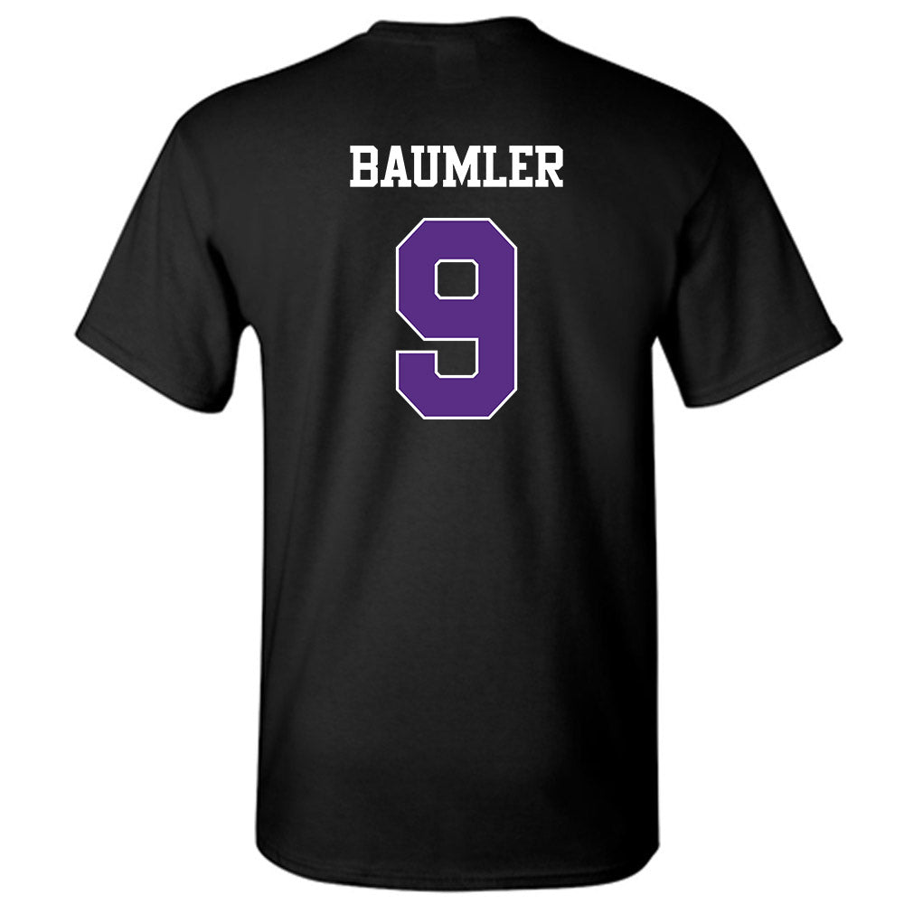 TCU - NCAA Baseball : Trever Baumler - Classic Shersey T-Shirt-1