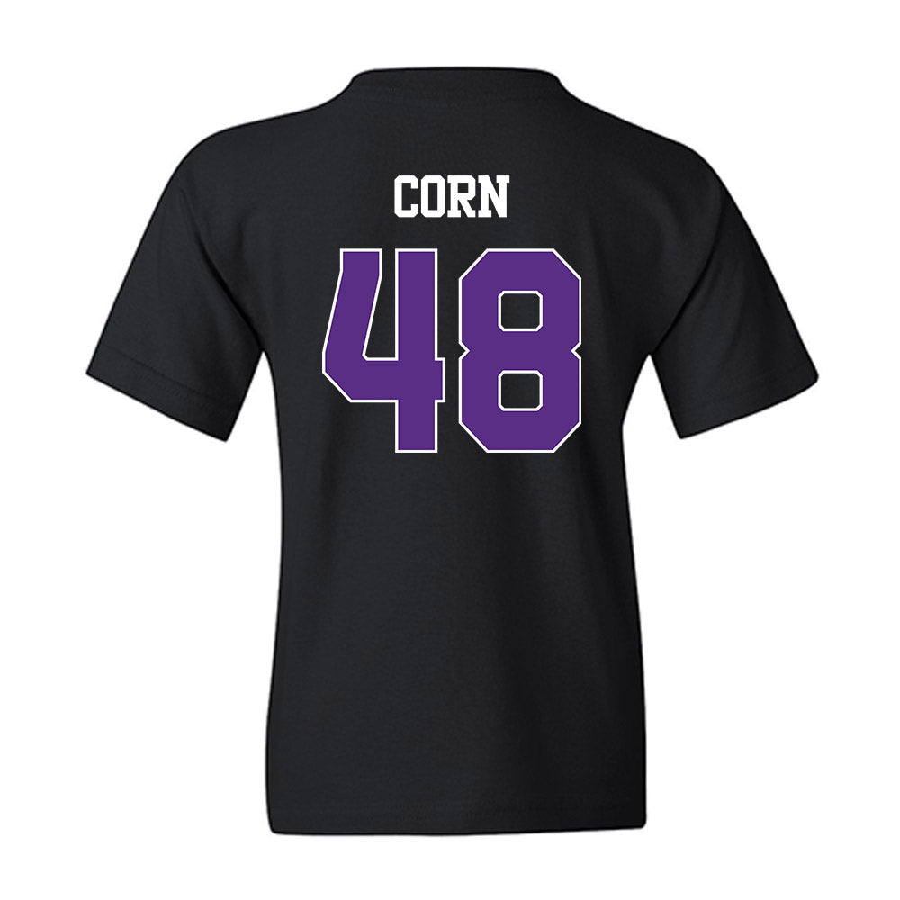 TCU - NCAA Football : Anders Corn - Classic Shersey Youth T-Shirt-1