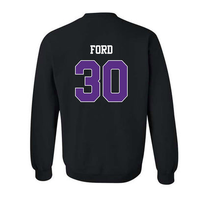 TCU - NCAA Men's Basketball : Darius Ford - Classic Shersey Crewneck Sweatshirt-1