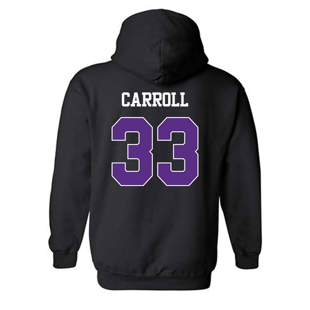 TCU - NCAA Football : Maxwell Carroll - Classic Shersey Hooded Sweatshirt-1