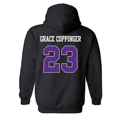 TCU - NCAA Women's Soccer : Grace Grace Coppinger - Classic Shersey Hooded Sweatshirt-1