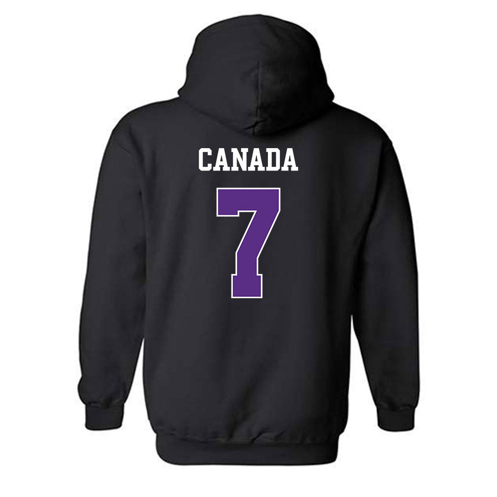 TCU - NCAA Football : Channing Canada - Classic Shersey Hooded Sweatshirt-1