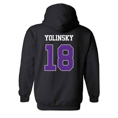 TCU - NCAA Women's Soccer : Emma Yolinsky - Classic Shersey Hooded Sweatshirt-1