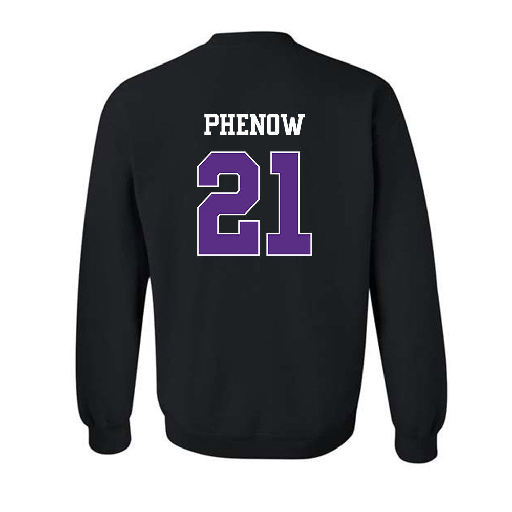 TCU - NCAA Baseball : Tyler Phenow - Classic Shersey Crewneck Sweatshirt-1