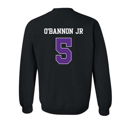 TCU - NCAA Men's Basketball : Charles O'Bannon Jr - Classic Shersey Crewneck Sweatshirt-1