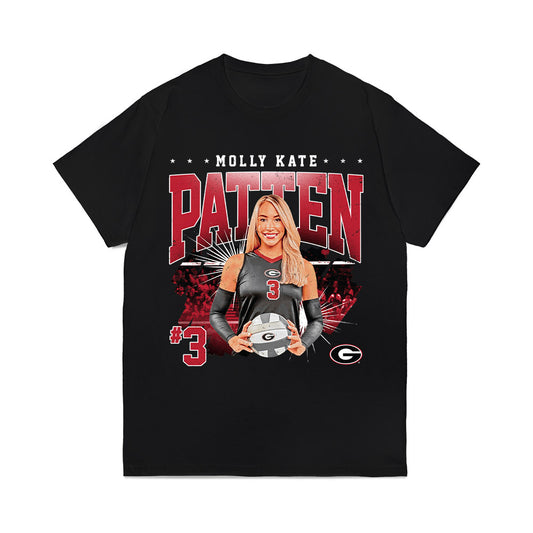 Georgia - NCAA Women's Volleyball : MK Patten - Collage Comfort Colors T-Shirt-0