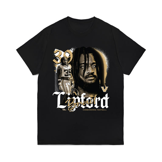 Vanderbilt - NCAA Football : Brail Lipford - Collage Comfort Colors T-Shirt-0