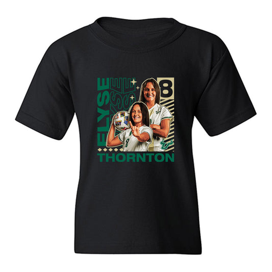 USF - NCAA Women's Soccer : Elyse Thornton - Collage Youth T-Shirt-0