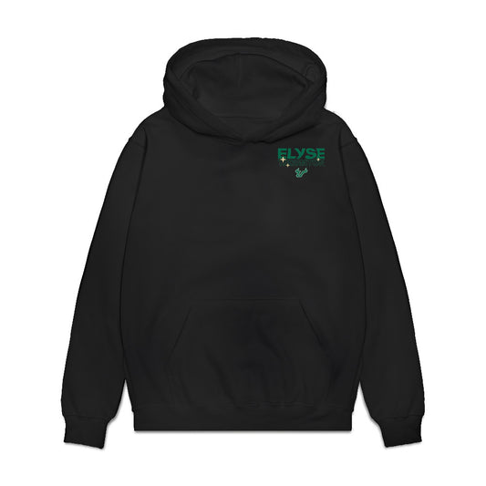 USF - NCAA Women's Soccer : Elyse Thornton - Collage Premium Hooded Sweatshirt-0