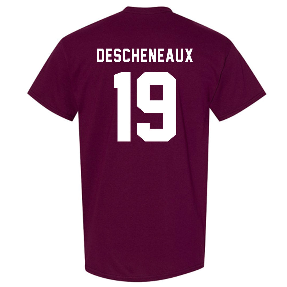 Texas A&M - NCAA Women's Soccer : Eloise Descheneaux - Sports Shersey T-Shirt-1