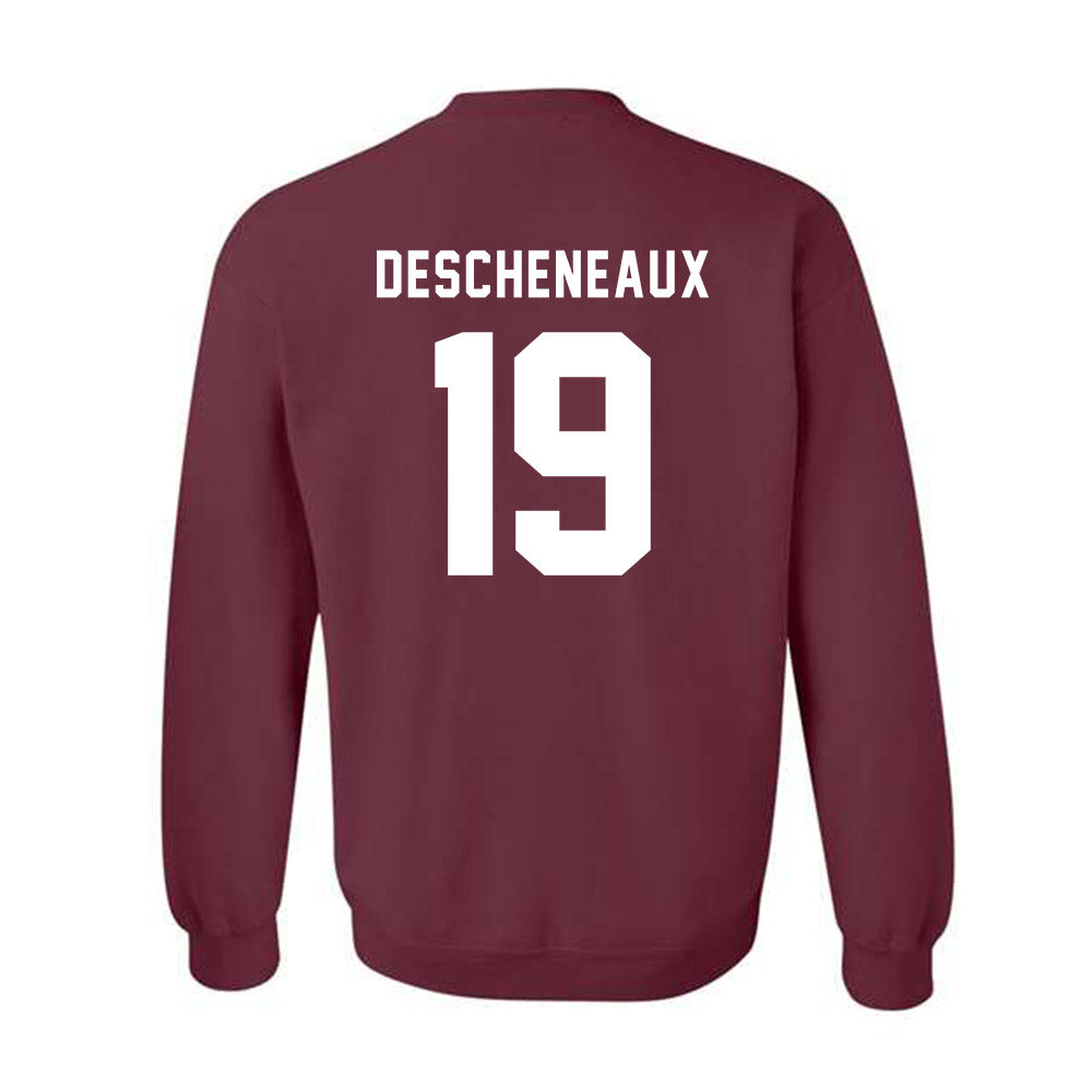 Texas A&M - NCAA Women's Soccer : Eloise Descheneaux - Sports Shersey Crewneck Sweatshirt-1