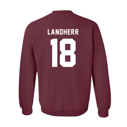 Texas A&M - NCAA Women's Soccer : Lucy Landherr - Sports Shersey Crewneck Sweatshirt-1
