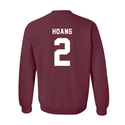 Texas A&M - NCAA Women's Soccer : Emma Hoang - Sports Shersey Crewneck Sweatshirt-1