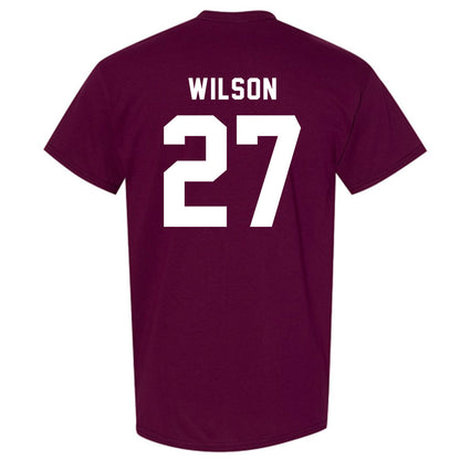 Texas A&M - NCAA Women's Soccer : Hayden Wilson - Sports Shersey T-Shirt-1