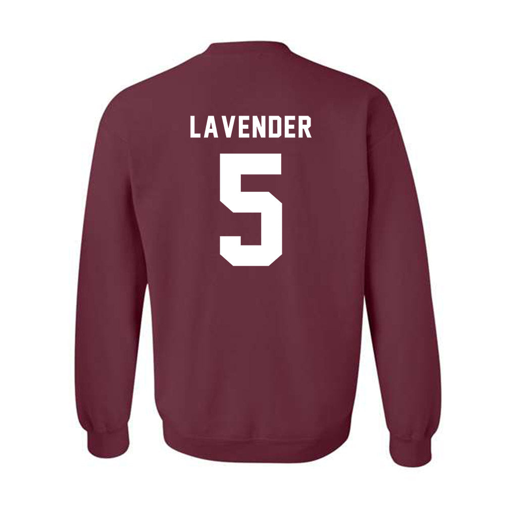 Texas A&M - NCAA Women's Soccer : Tessa Lavender - Sports Shersey Crewneck Sweatshirt-1