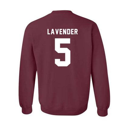 Texas A&M - NCAA Women's Soccer : Tessa Lavender - Sports Shersey Crewneck Sweatshirt-1