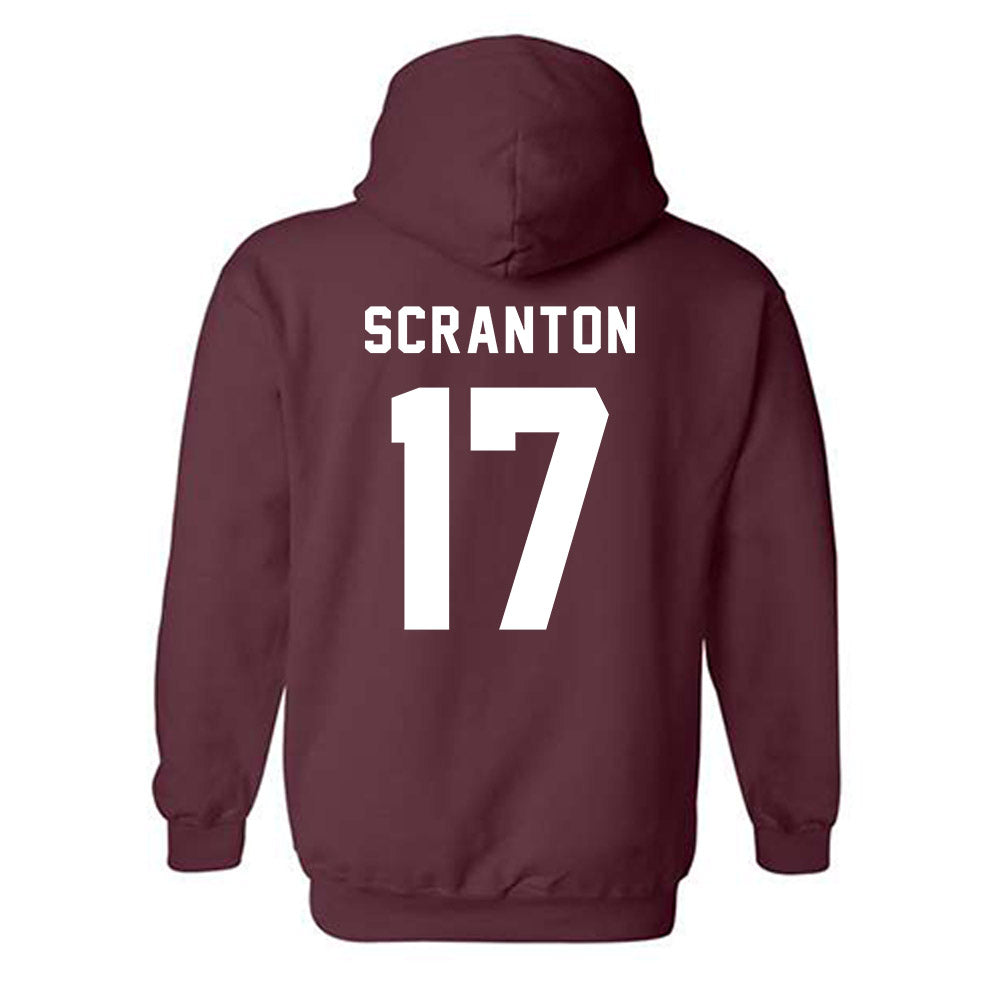 Texas A&M - NCAA Women's Soccer : Mia Scranton - Sports Shersey Hooded Sweatshirt-1