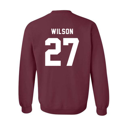 Texas A&M - NCAA Women's Soccer : Hayden Wilson - Sports Shersey Crewneck Sweatshirt-1