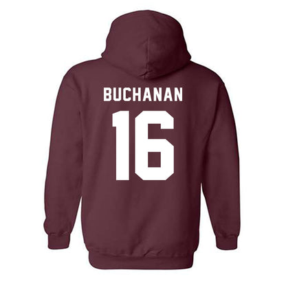 Texas A&M - NCAA Women's Soccer : Trinity Buchanan - Sports Shersey Hooded Sweatshirt-1