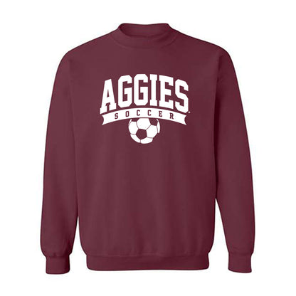 Texas A&M - NCAA Women's Soccer : Riley Crooks - Sports Shersey Crewneck Sweatshirt-0