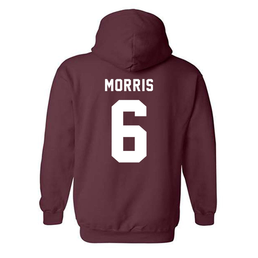 Texas A&M - NCAA Women's Volleyball : Taryn Morris - Sports Shersey Hooded Sweatshirt-1