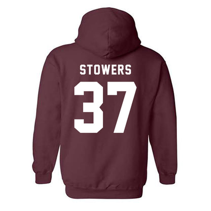 Texas A&M - NCAA Women's Volleyball : Kyndal Stowers - Sports Shersey Hooded Sweatshirt-1