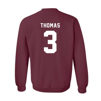 Texas A&M - NCAA Women's Volleyball : Tatum Thomas - Sports Shersey Crewneck Sweatshirt-1